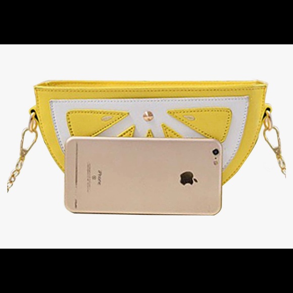 NWT New Cute Fruits Watermelon or Lemon Cross body Bags, NEW NEVER USED! RARE - Picture 6 of 9